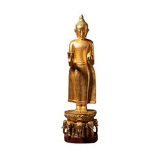 Large Antique Bagan Buddha Statue from Burma
