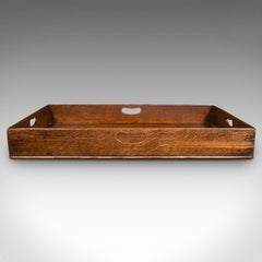 Large Antique Baker's Tray, English, Oak, Butler, Serving, Georgian, Circa 1750