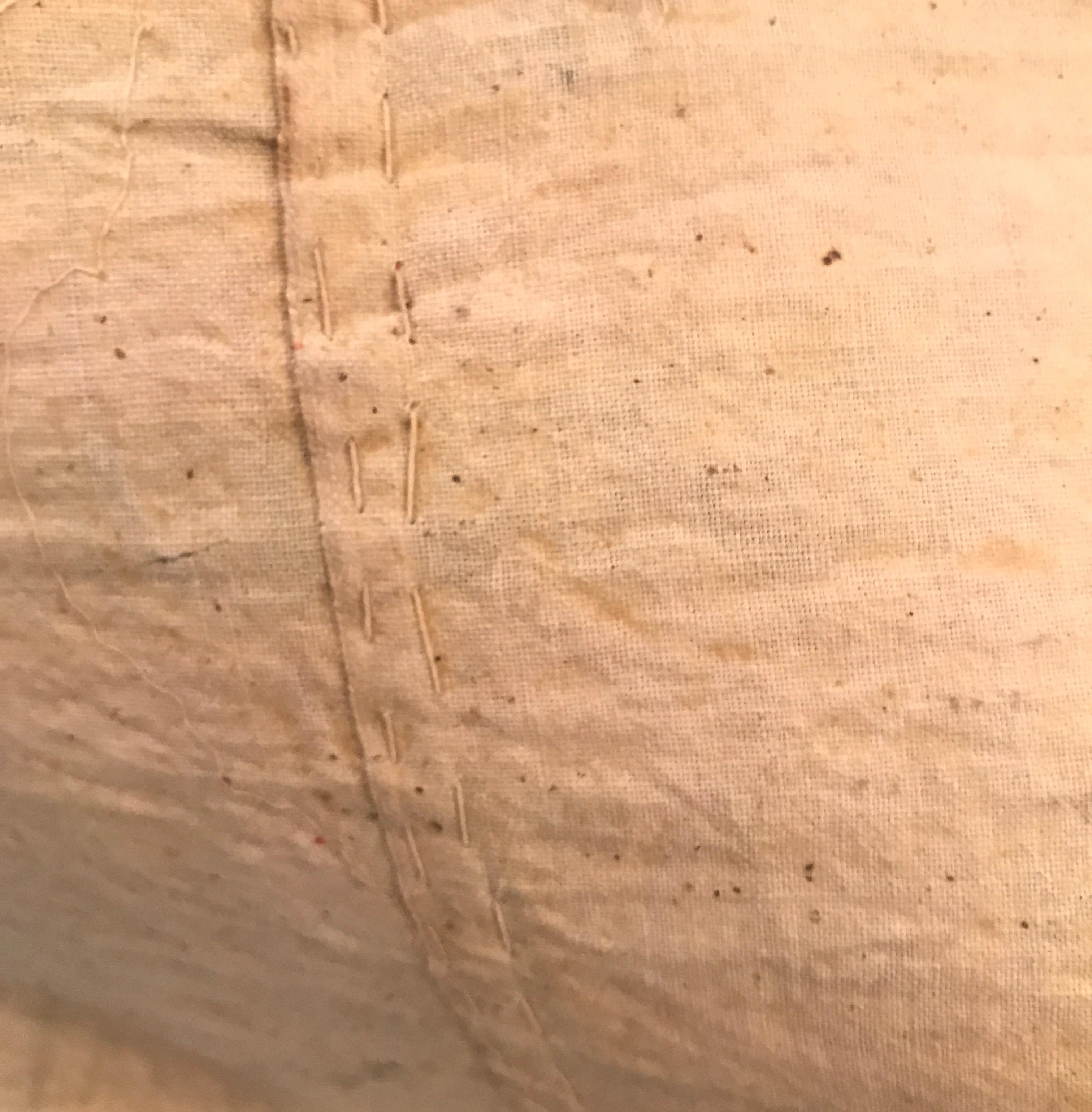 Großer antiker Balinesischer handgewebter und bemalter Batik-Wandteppich 8