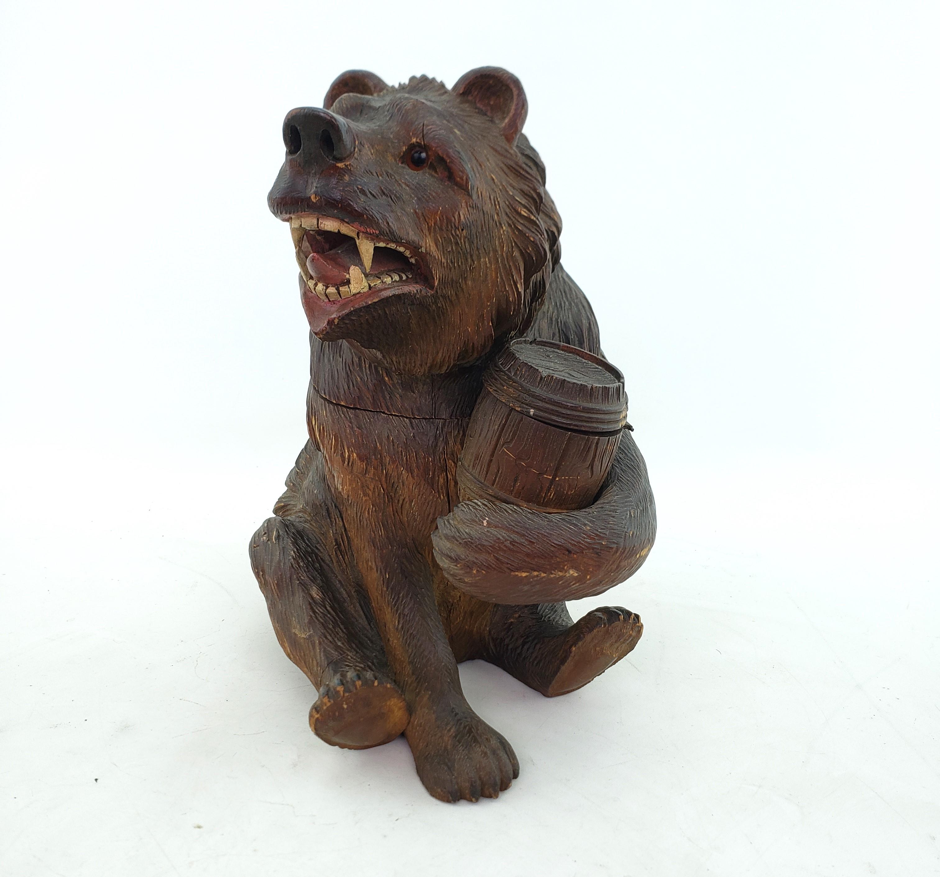 large wood carved bears for sale