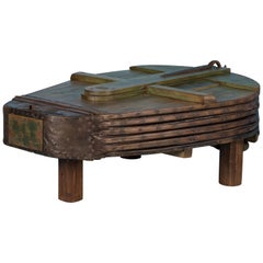 Large Antique Blacksmith's Bellows Coffee Table