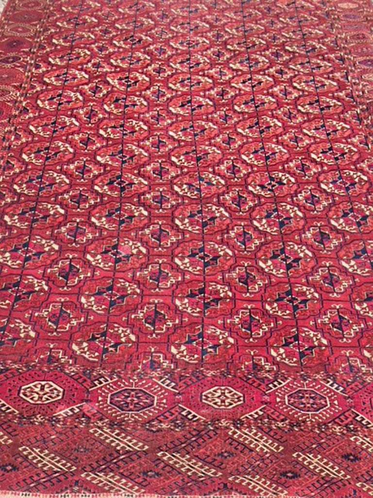 Large Antique Bokhara Rug For Sale at 1stDibs