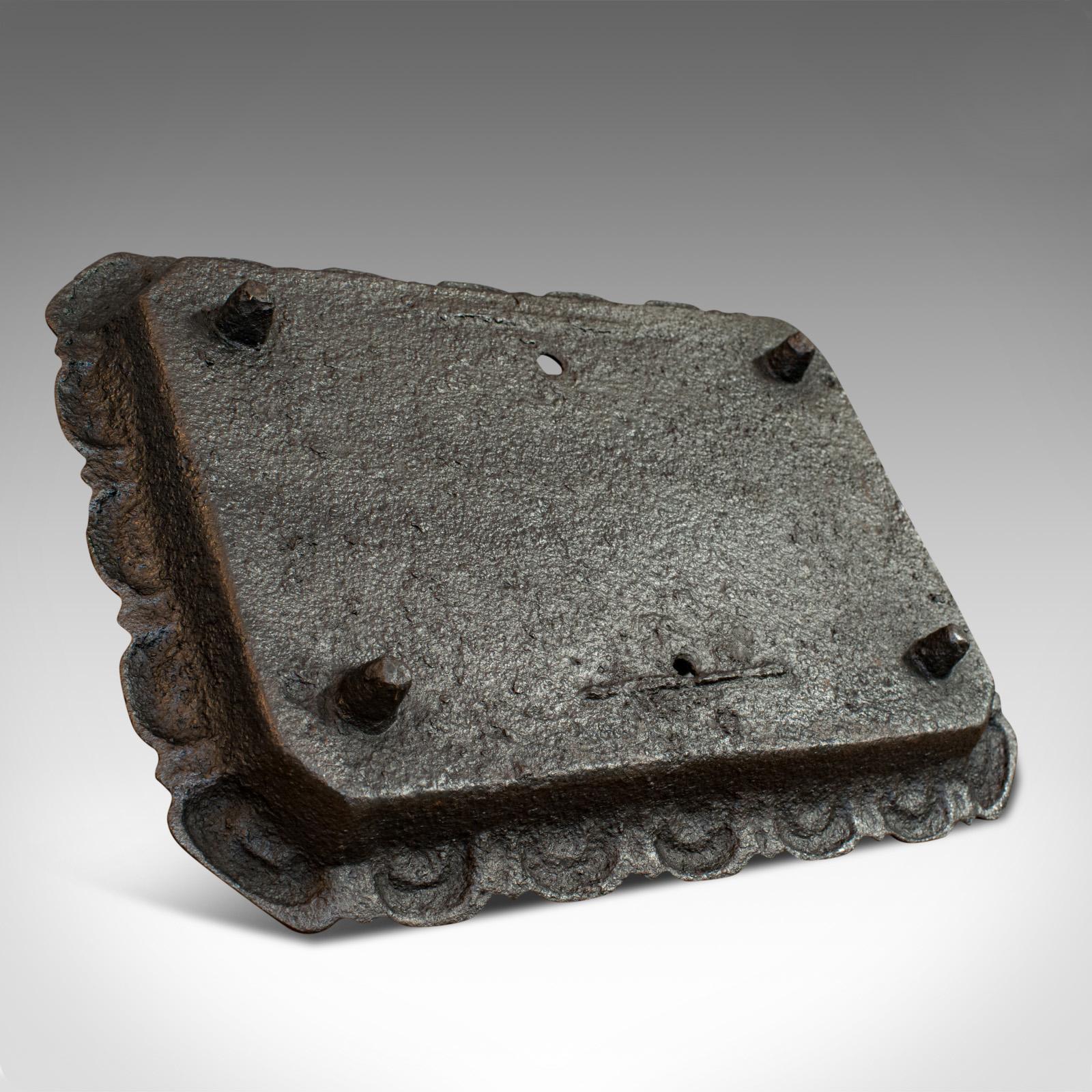 Large Antique Boot Scraper, English, Wrought Iron, Aesthetic Period, circa 1880 7