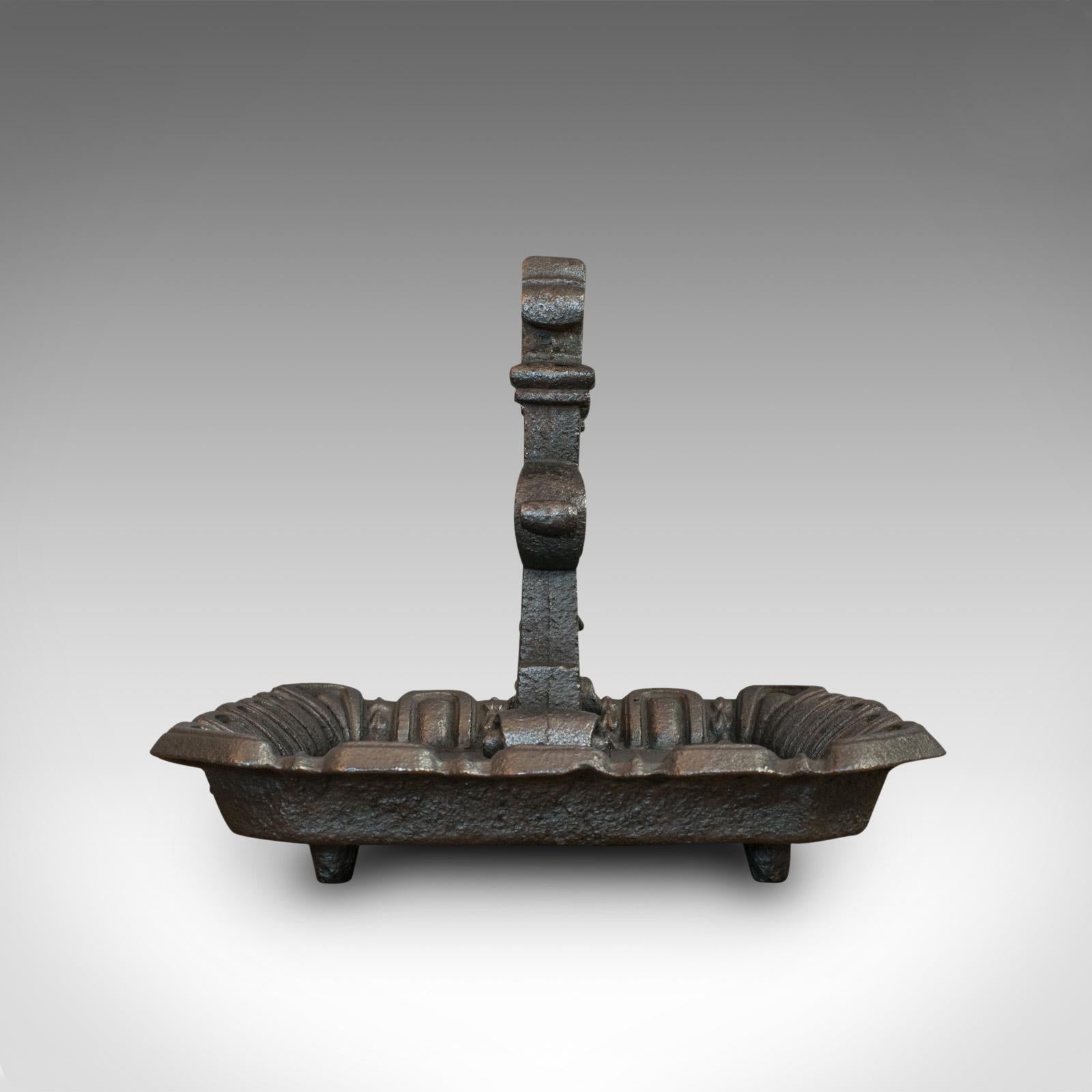 Large Antique Boot Scraper, English, Wrought Iron, Aesthetic Period, circa 1880 In Good Condition In Hele, Devon, GB