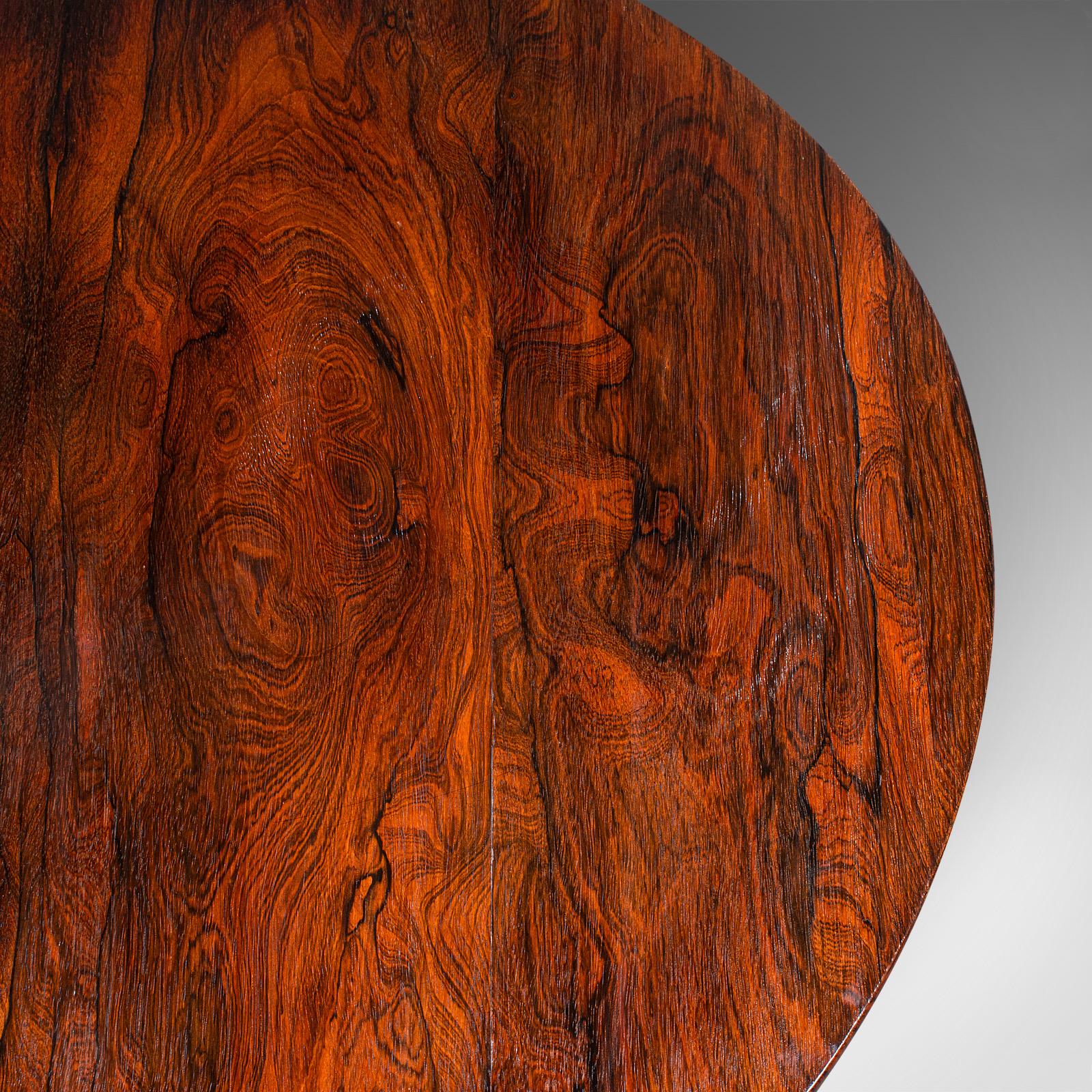 Legno Grande tavolo da colazione antico, inglese, piano inclinato, centro, espositore, William IV in vendita
