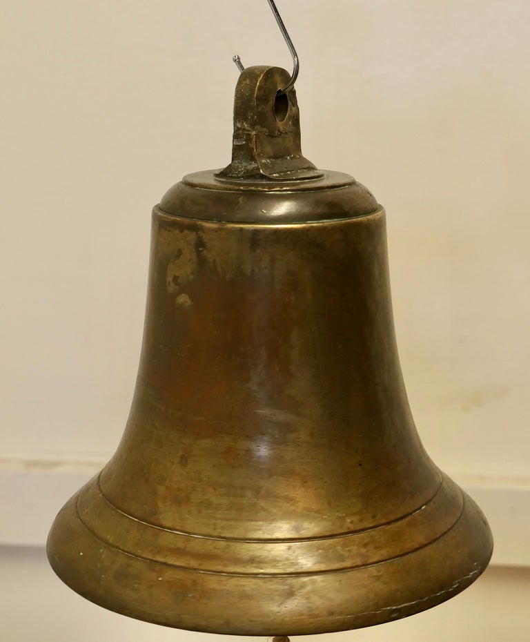Large Antique Bronze Ships Bell For Sale at 1stDibs