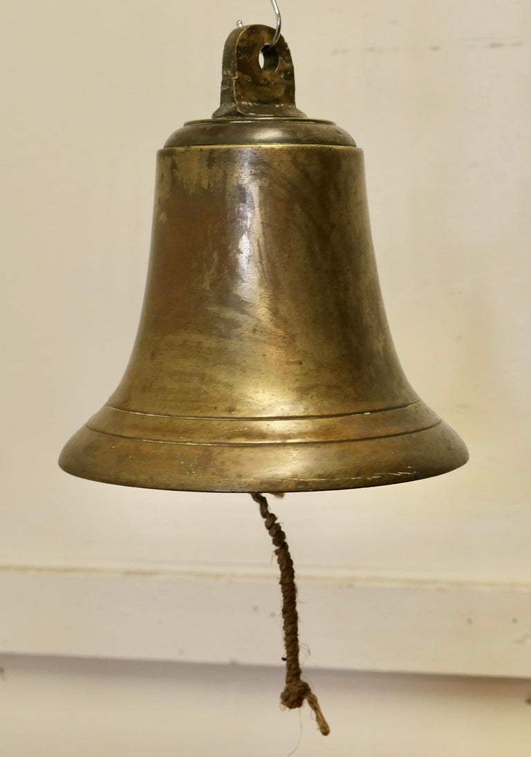 Large Antique Bronze Ships Bell For Sale at 1stDibs