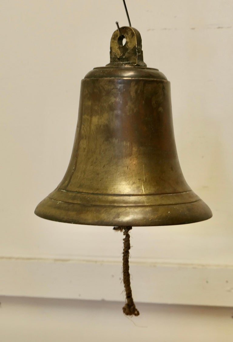 Large Antique Bronze Ships Bell For Sale at 1stDibs