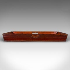 Großes antikes Butler's Polishing-Tablett, englisch, Serviertablett, Afternoon-Tee, georgianisch