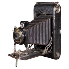 Große antike kanadische Kodak-Kamera Nr. 3A, klappbar, um 1913