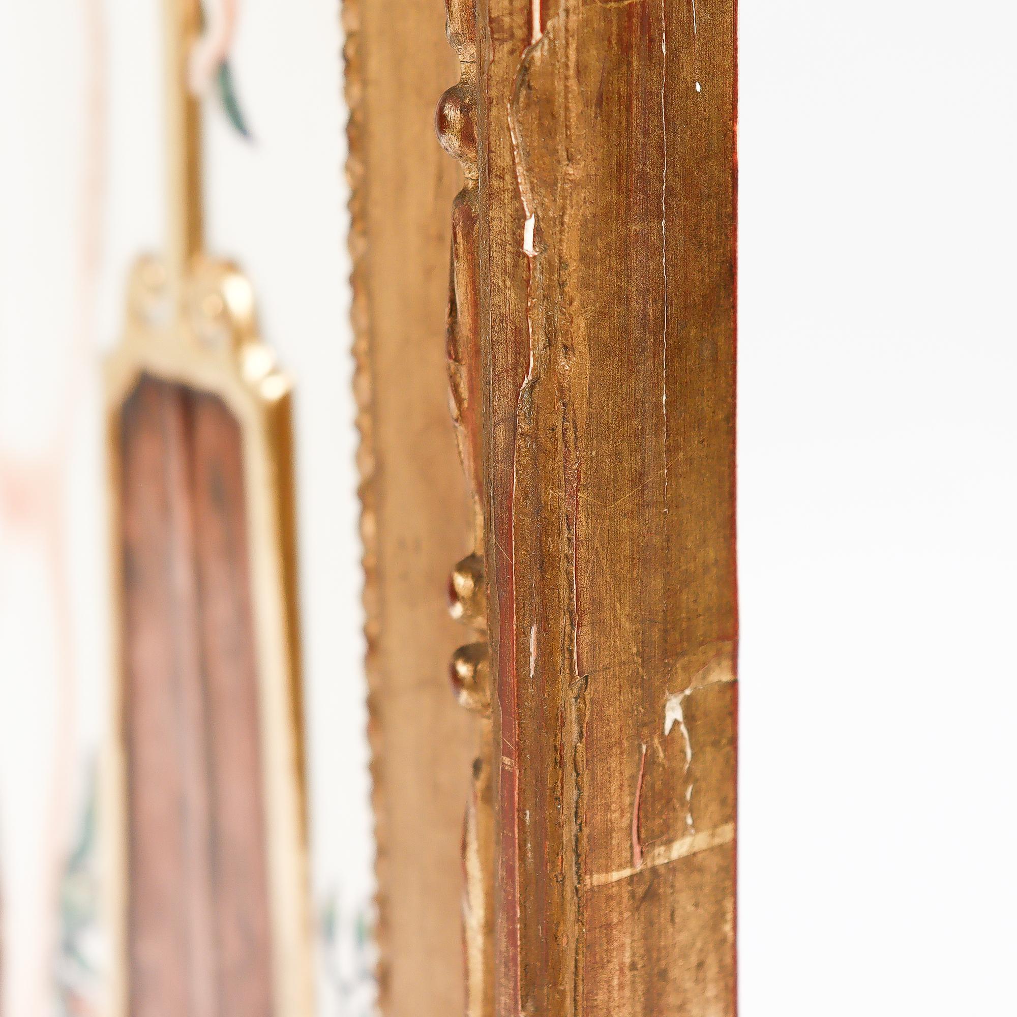 Grande plaque ancienne en porcelaine de Capodimonte représentant une naïade ou une nymphe d'eau en vente 12