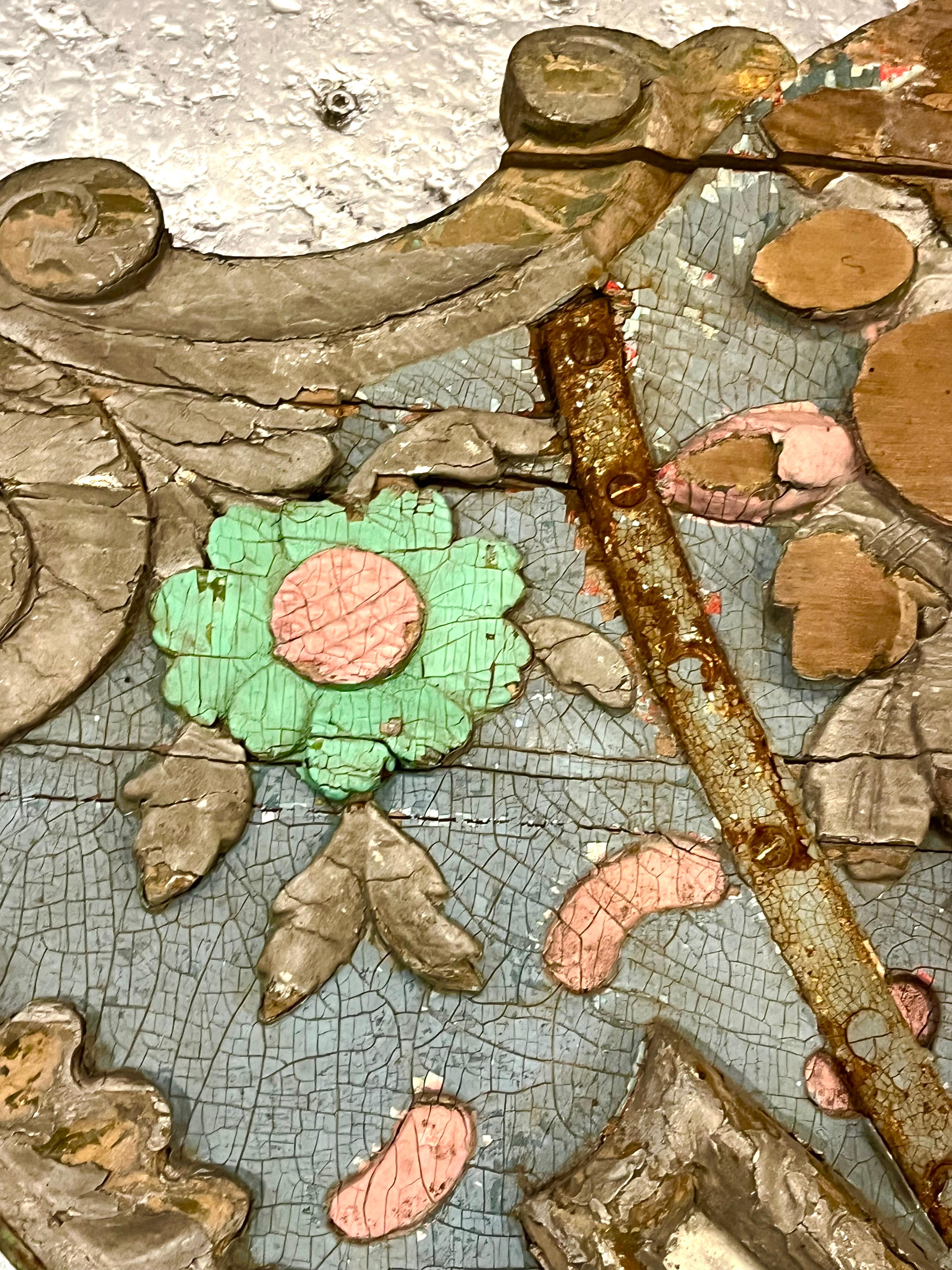 Pin Grand élément de manège ancien, vers 1890 en vente