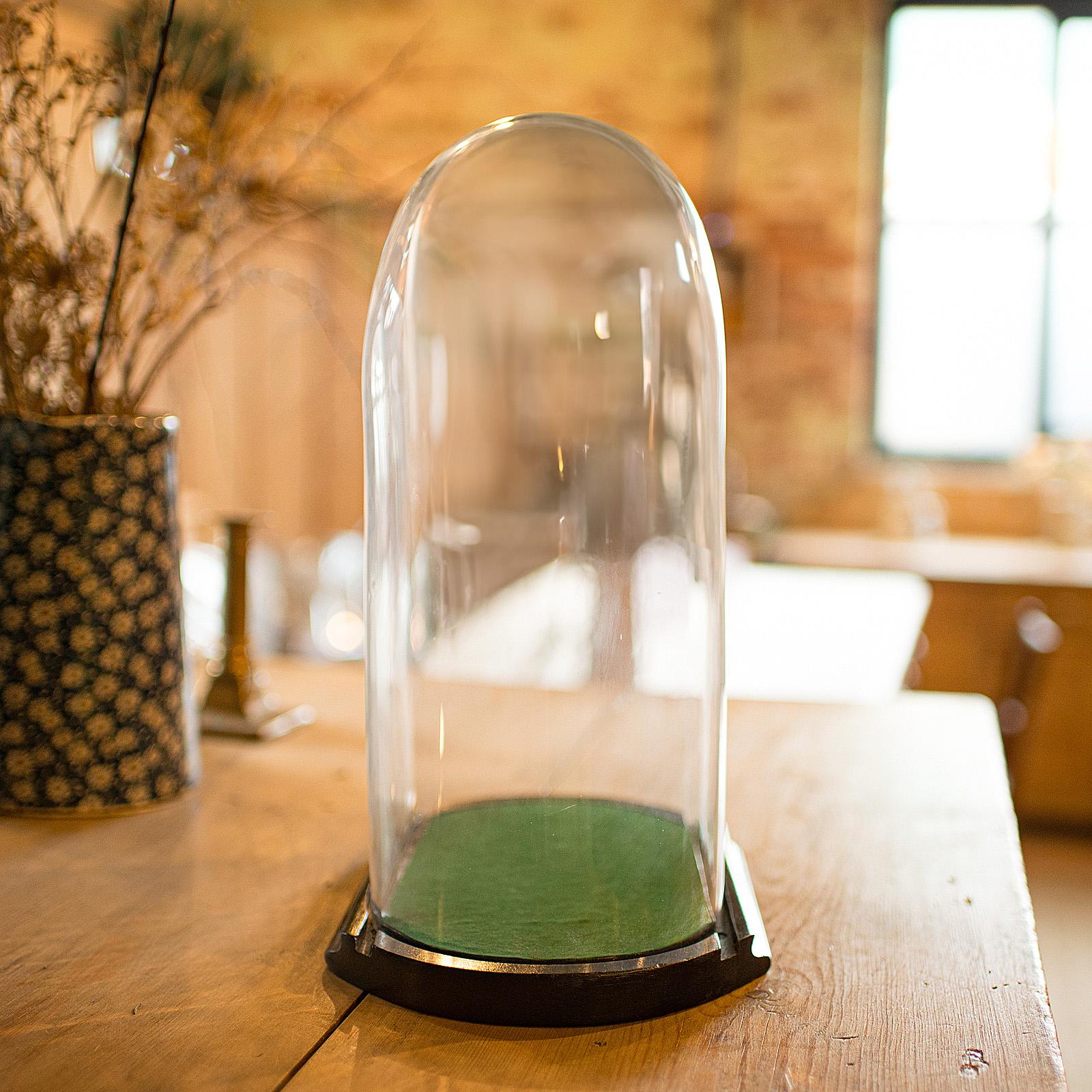 19th Century Large Antique Carriage Clock Dome, English, Glass, Display, Showcase, Victorian For Sale