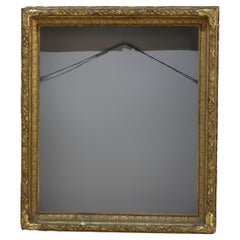 Large Antique Carved Gilt Wood Frame C1900