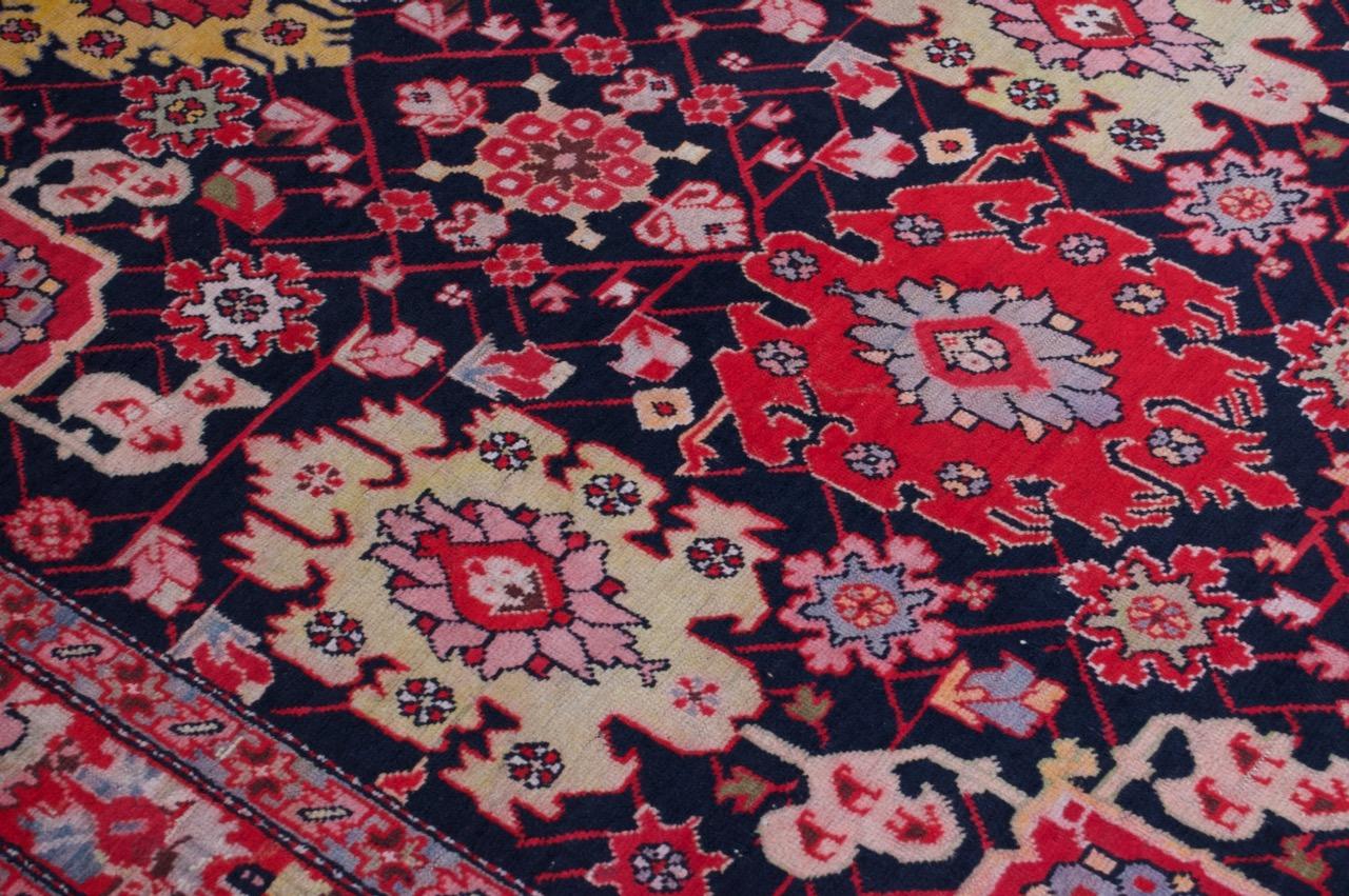 Large Antique Caucasian Karabagh Carpet / Runner For Sale 3