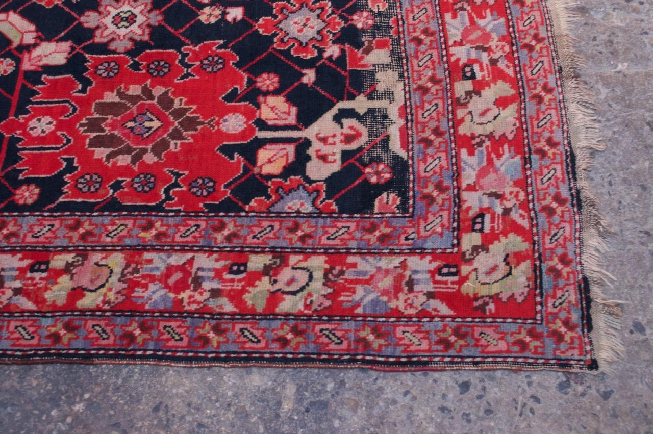 Large Antique Caucasian Karabagh Carpet / Runner For Sale 7
