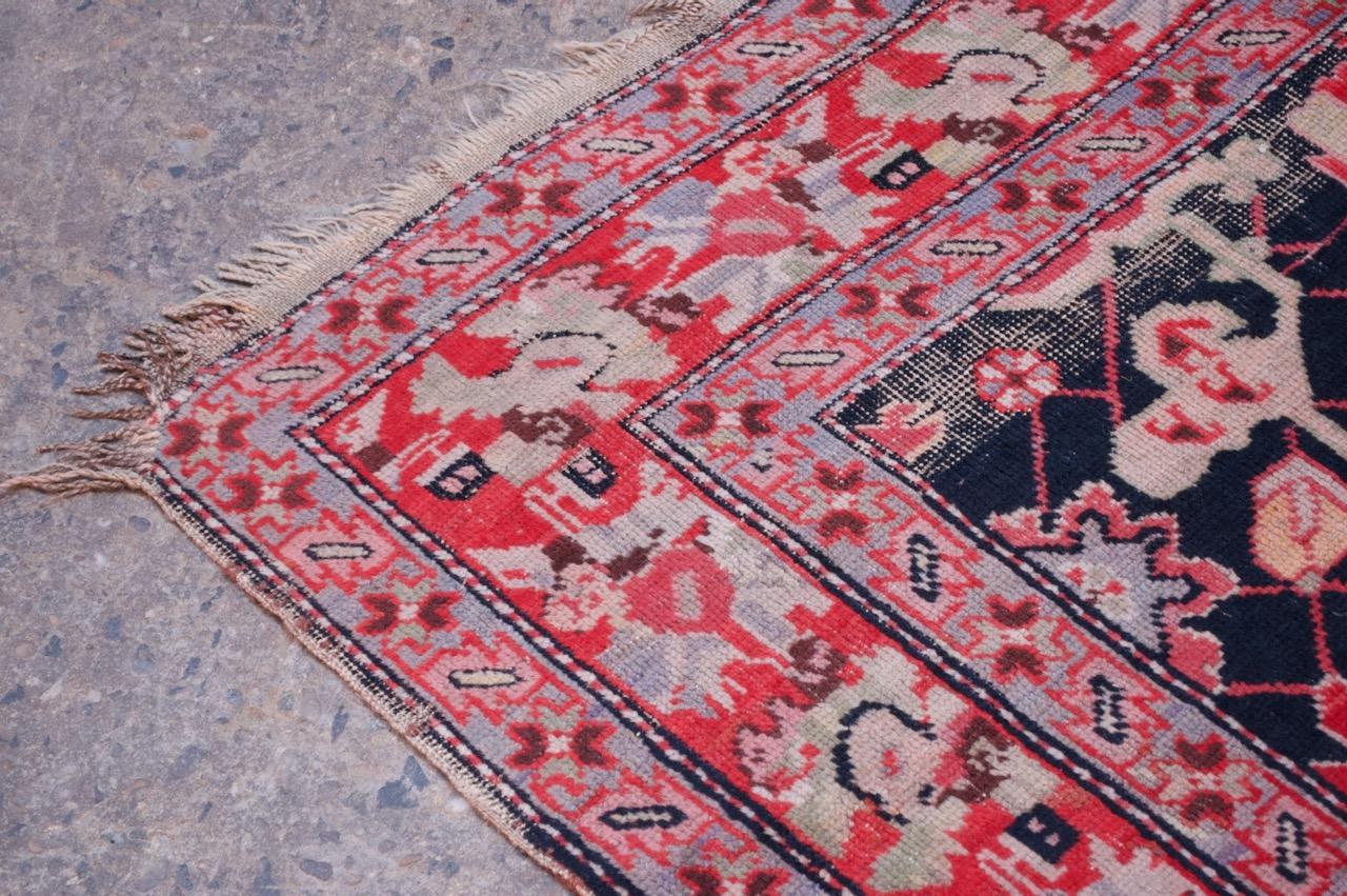 Large Antique Caucasian Karabagh Carpet / Runner For Sale 11