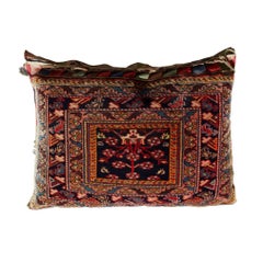 Large Antique Caucasian Kuba Tent Pillow