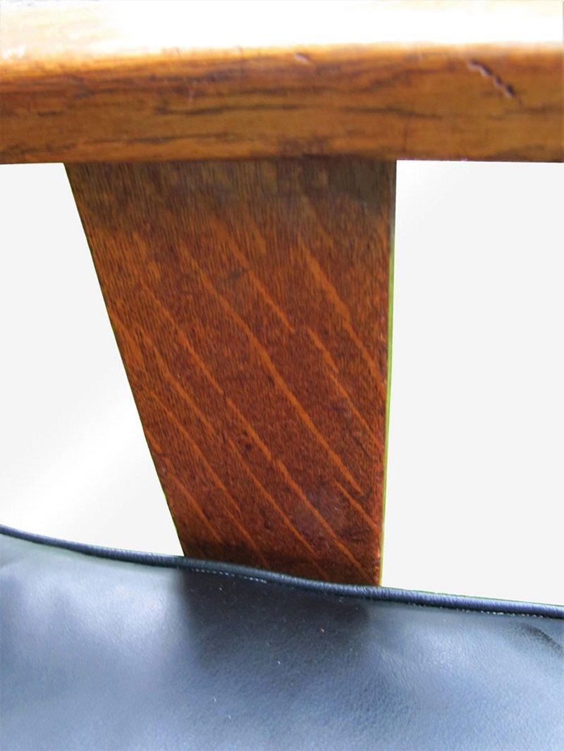 Américain Grande chaise longue/à accoudoir ancienne Charles Limbert - W4982 en vente