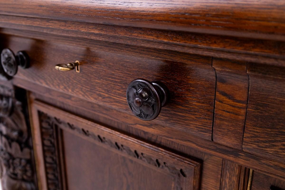 Grande commode ancienne, Allemagne, vers 1890. Après la rénovation. en vente 6