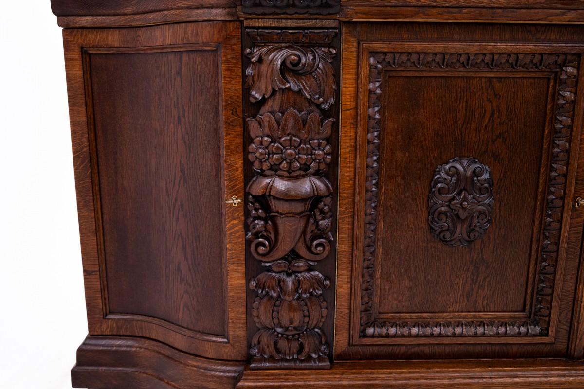 Grande commode ancienne, Allemagne, vers 1890. Après la rénovation. en vente 8