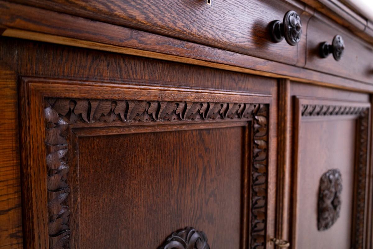 Grande commode ancienne, Allemagne, vers 1890. Après la rénovation. en vente 10