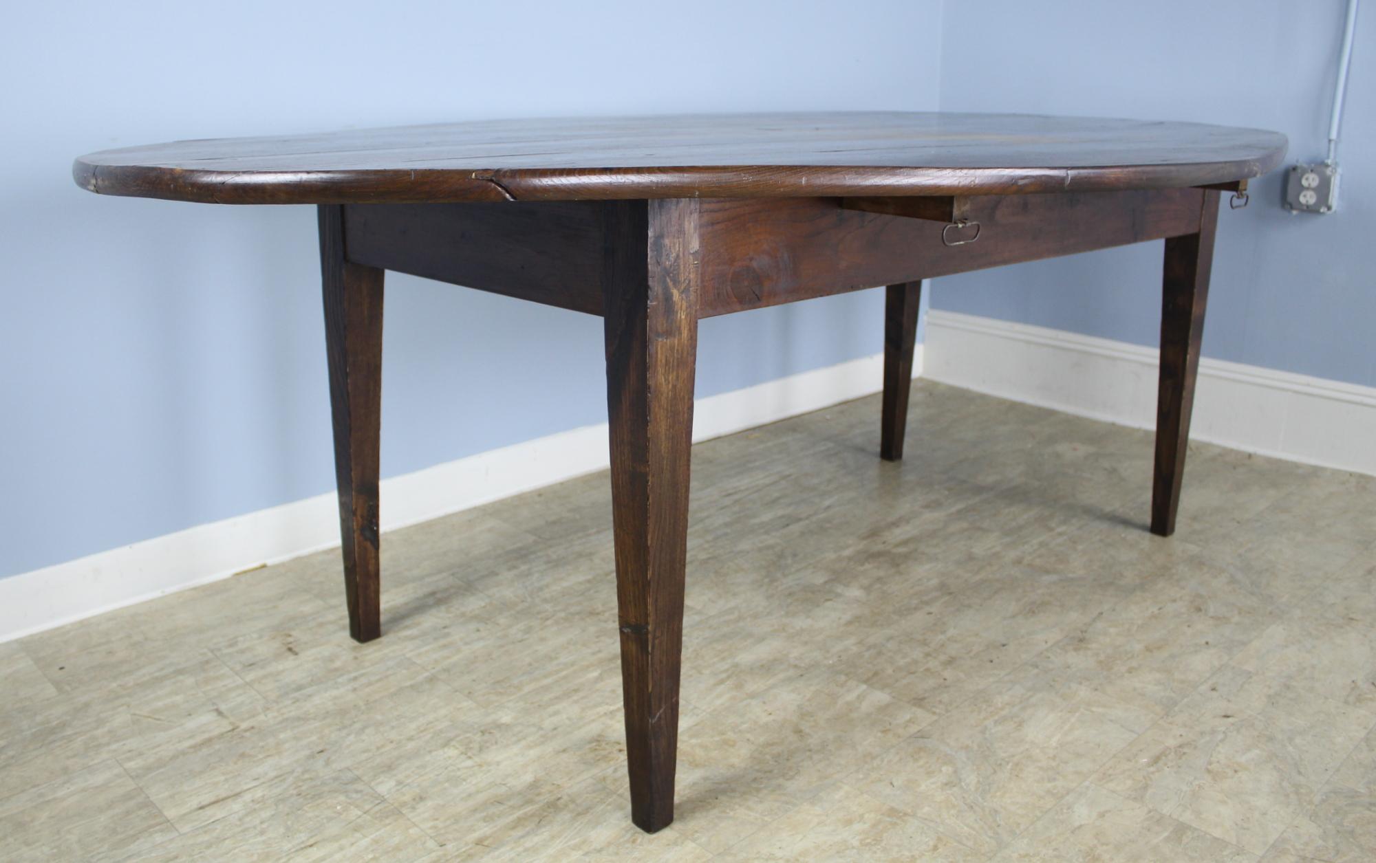 antique chestnut dining table