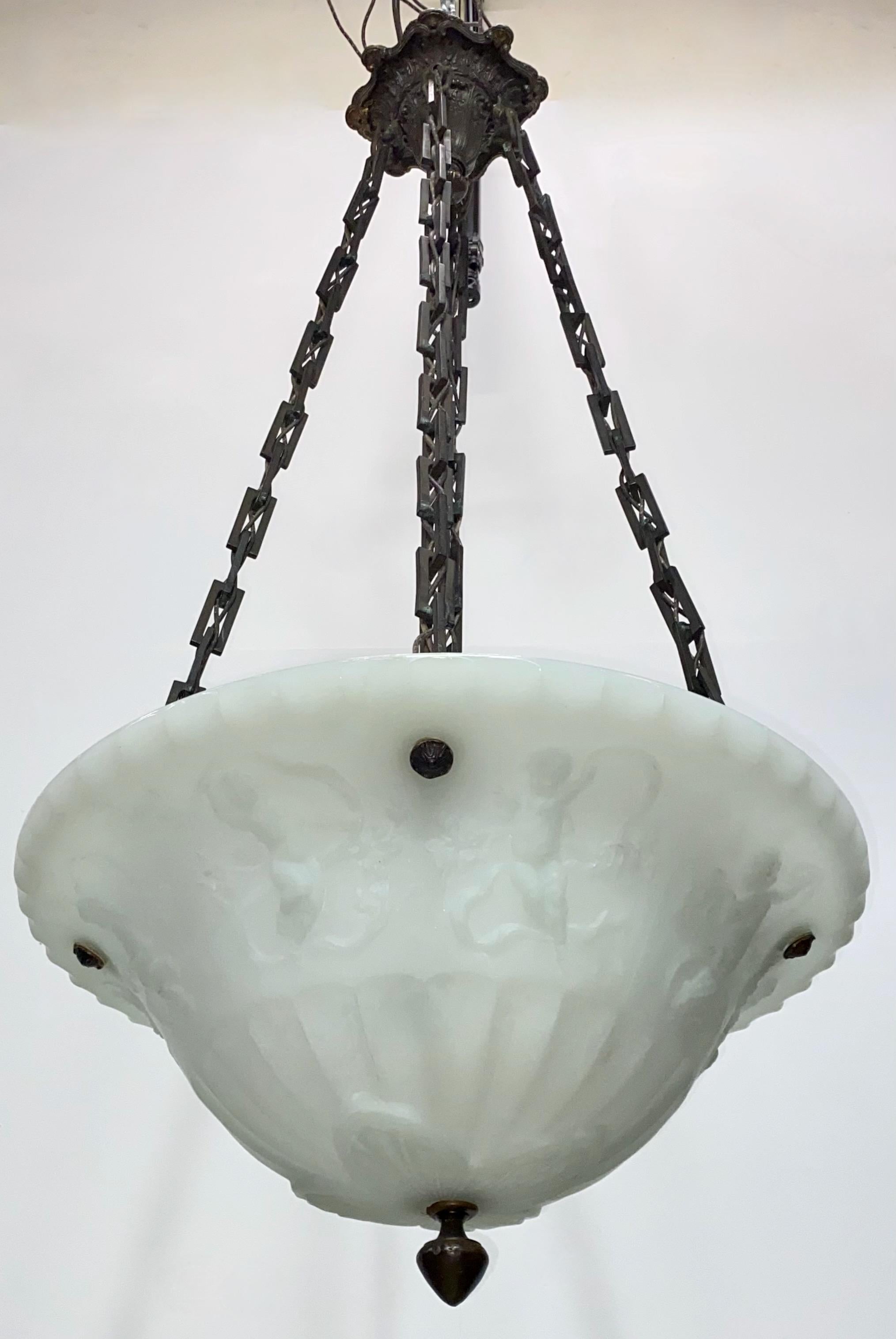 hanging bowl light