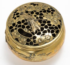 Chinese Brass Incense/Brazier