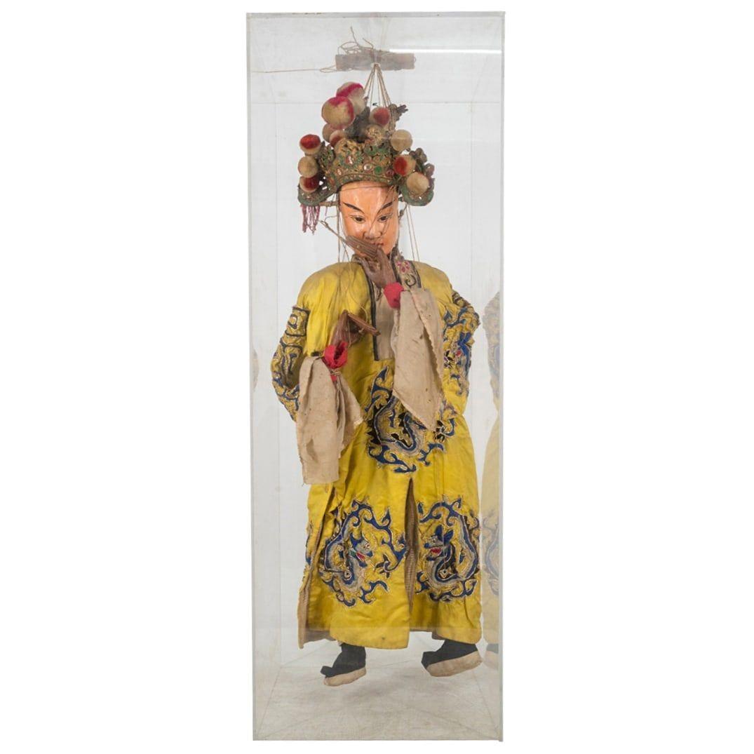 Large Antique Chinese Ceremonial Marionette For Sale 3