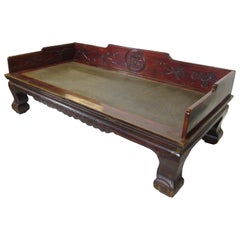 Large Antique Chinese Daybed