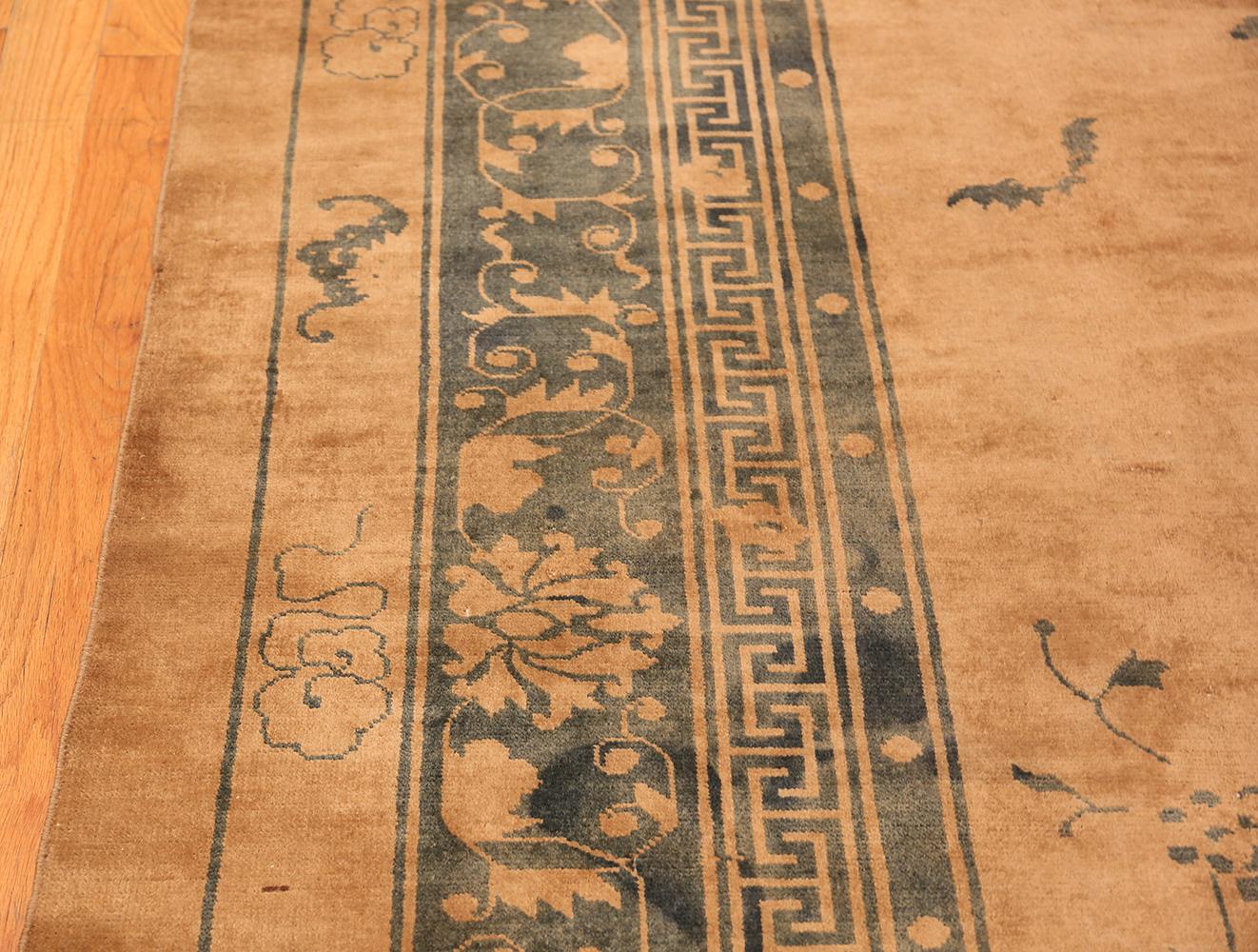 Chinese Chippendale Large Antique Chinese Dragon Rug