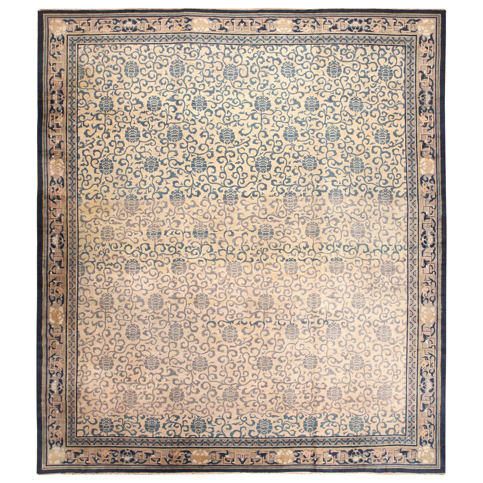 Nazmiyal Collection Antique Chinese Rug. 14 ft. 7 in x 17 ft. 4 in