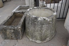 Large Antique Circular Trough