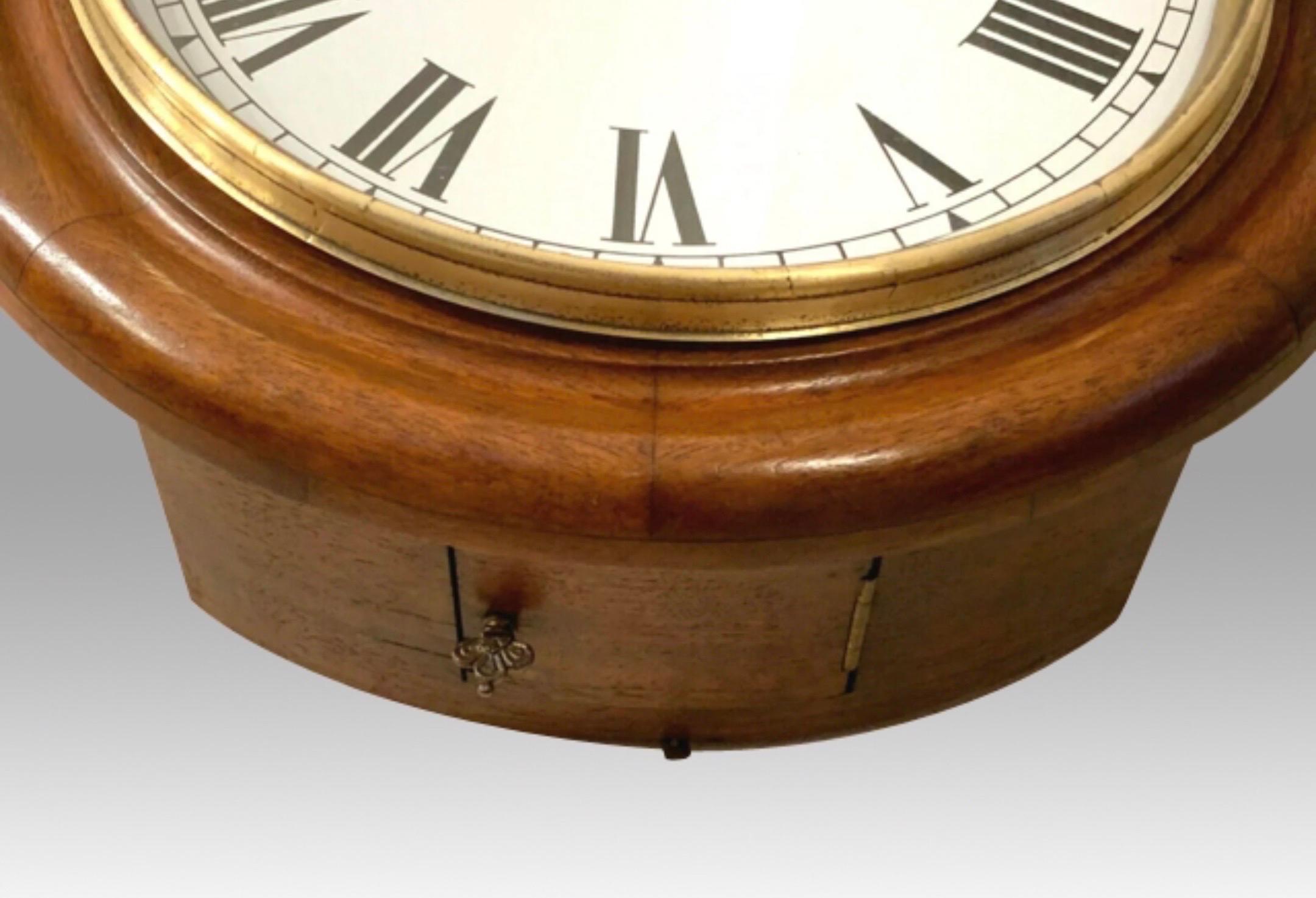 antique wood clock