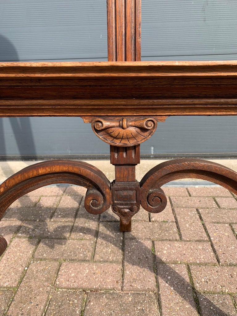 Large Antique Classical Style Studio or Gallery Easel / Painting