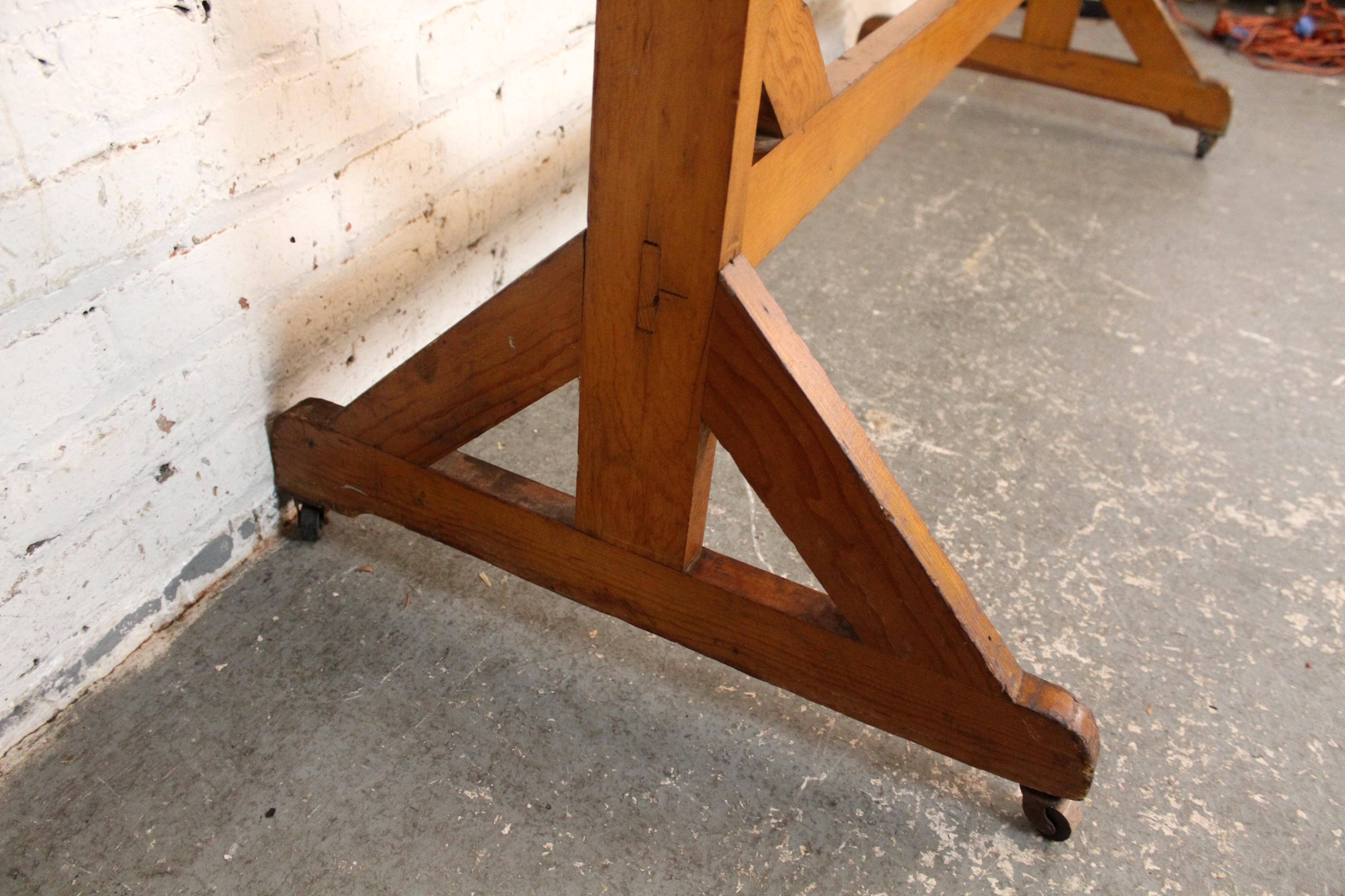 Grand porte-manteau ancien en Oak en vente 8