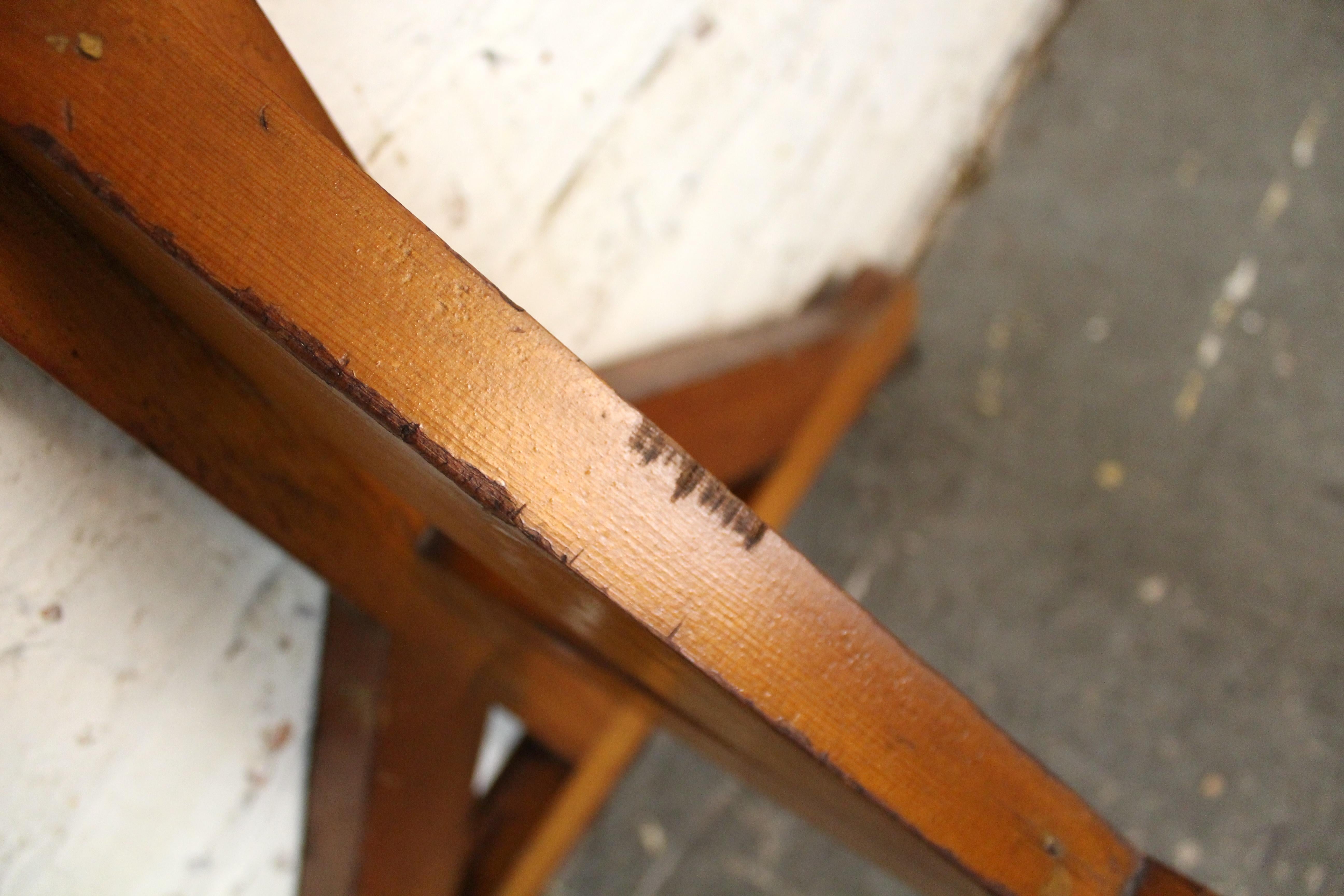 Grand porte-manteau ancien en Oak en vente 10