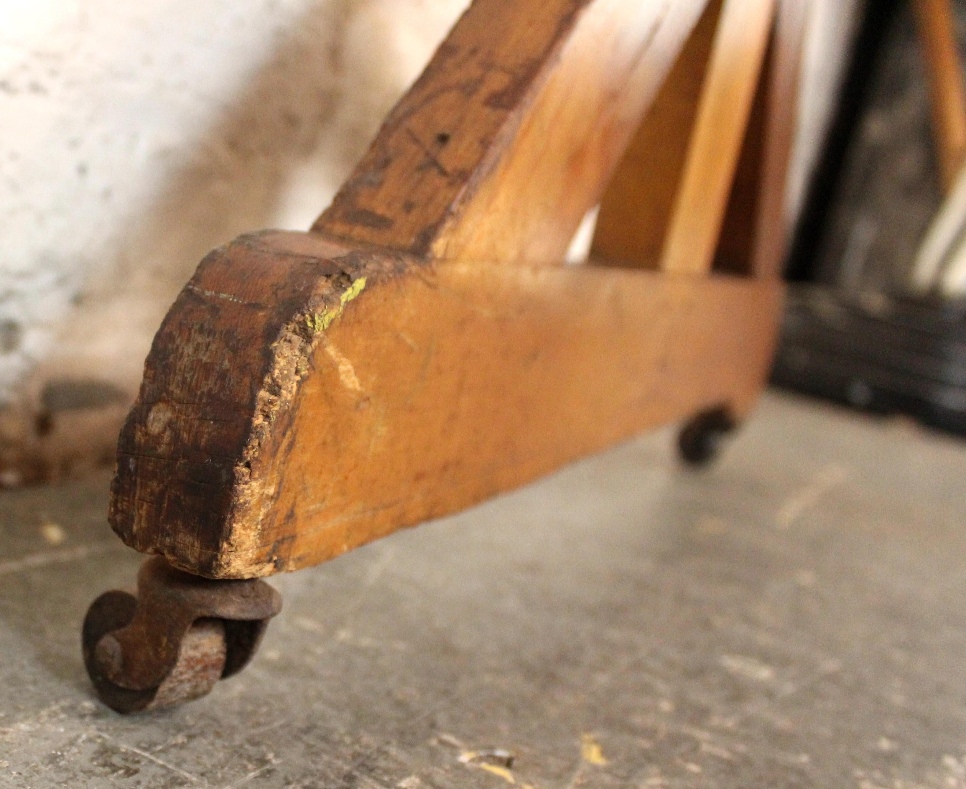 Grand porte-manteau ancien en Oak en vente 13