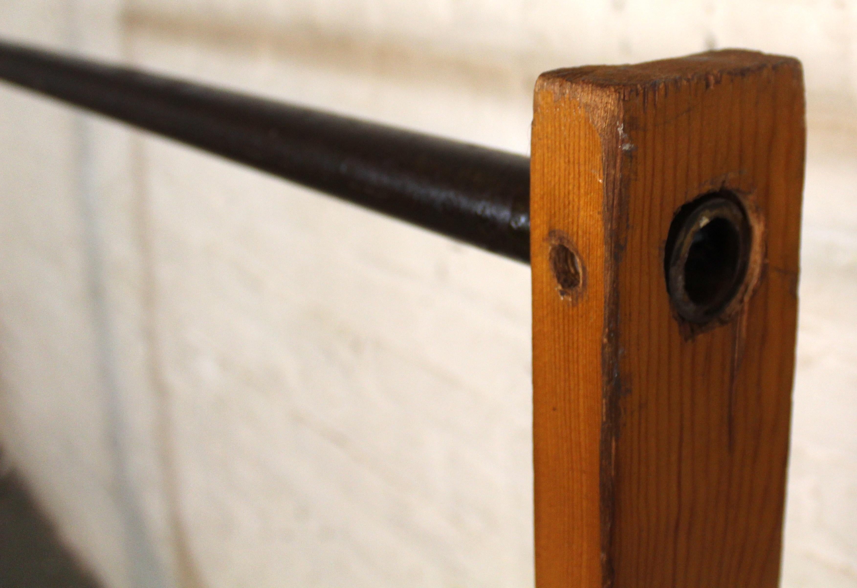 Grand porte-manteau ancien en Oak en vente 2