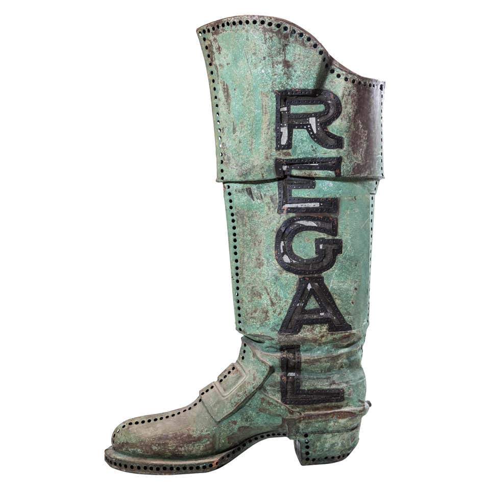 Large Antique Copper 3D Regal Boot Trade Sign at 1stDibs | regal copper ...