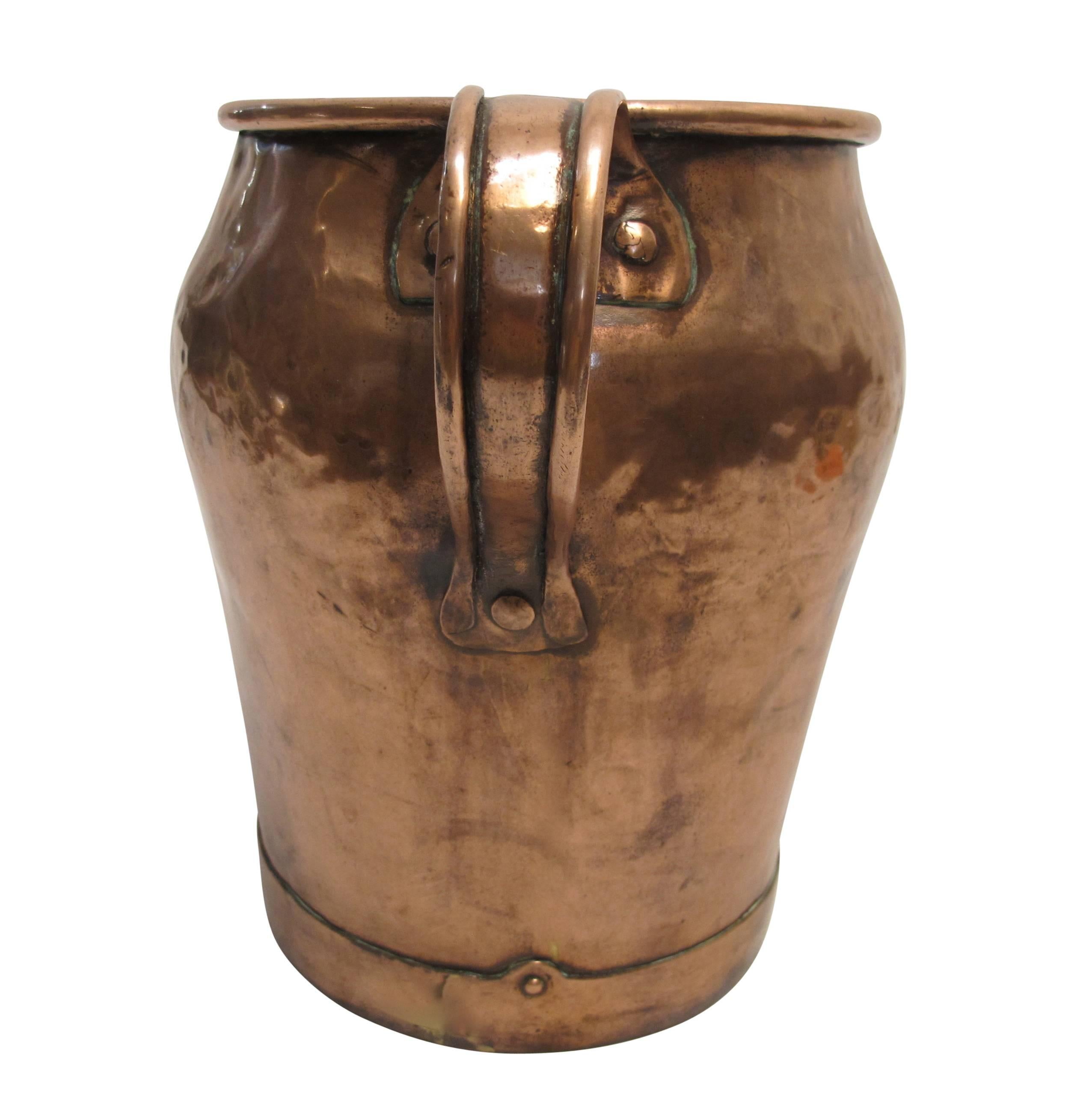 old copper jug