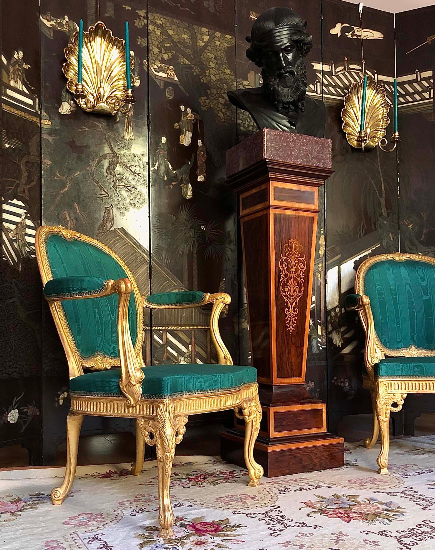 Hand-Carved Large Antique Coromandel or Kuancai Lacquer Screen Six Panel Chinese Export For Sale