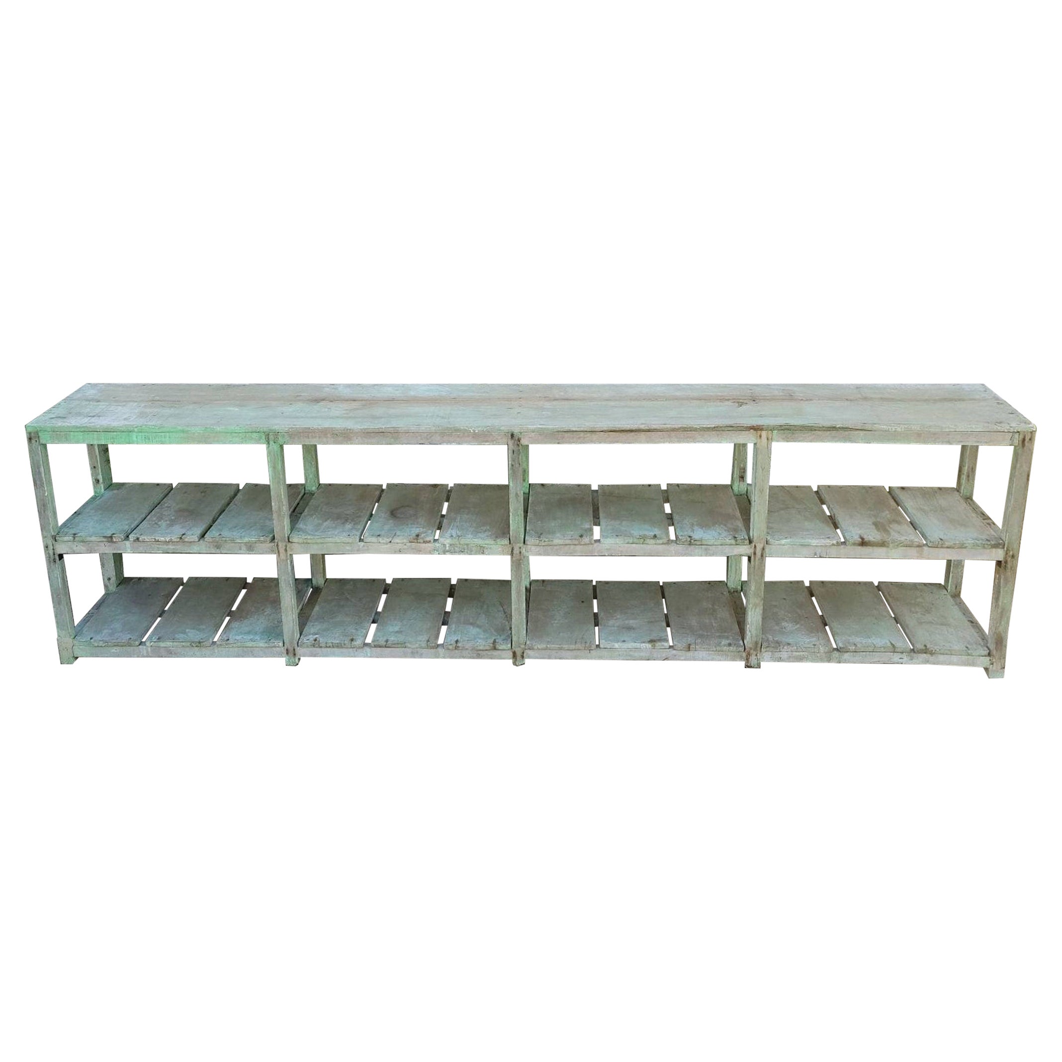 Large Antique Country General Store Tiered Display