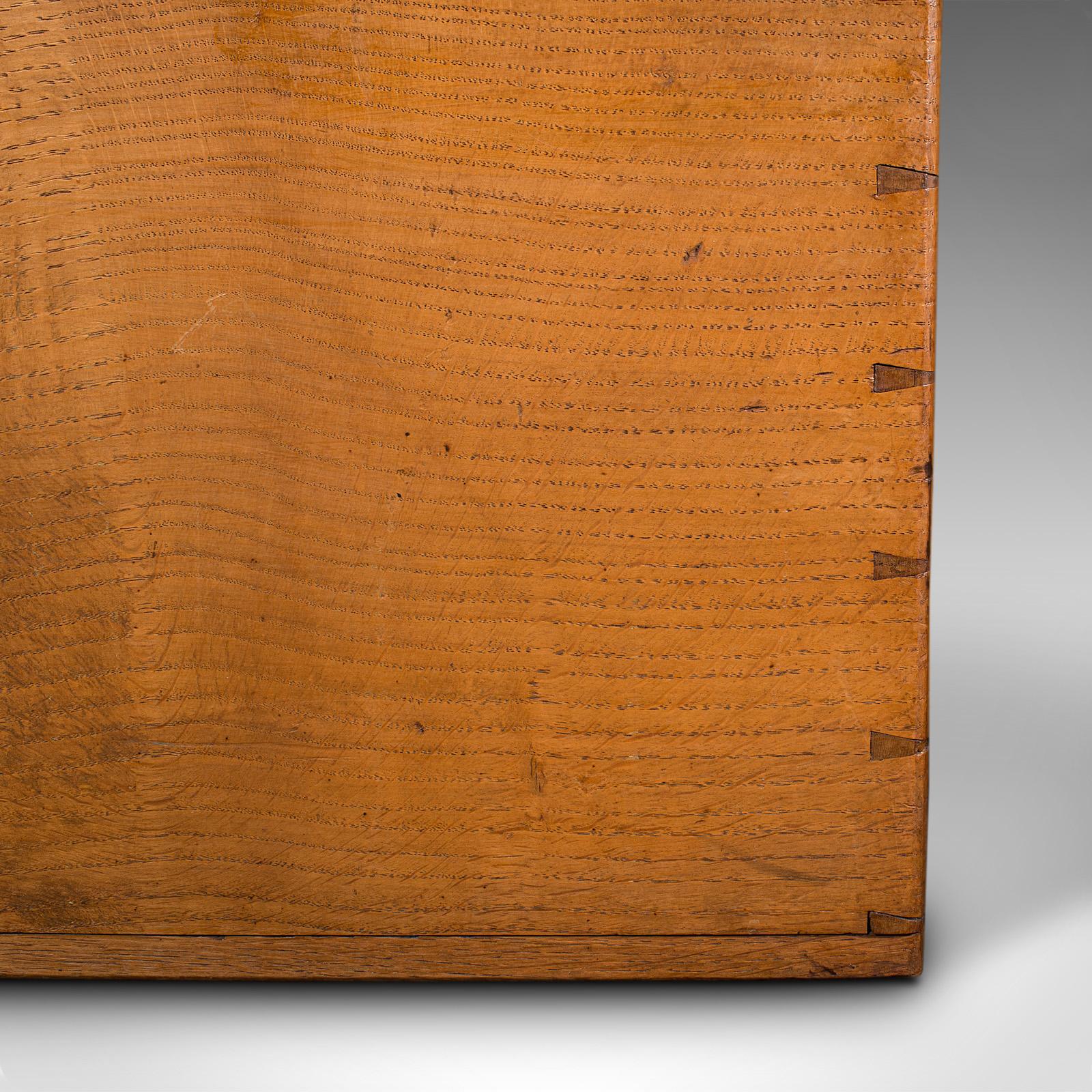 Gran almacén de chimenea de casa de campo antigua, inglesa, roble, papelera, eduardiana, c.1910 en venta 3