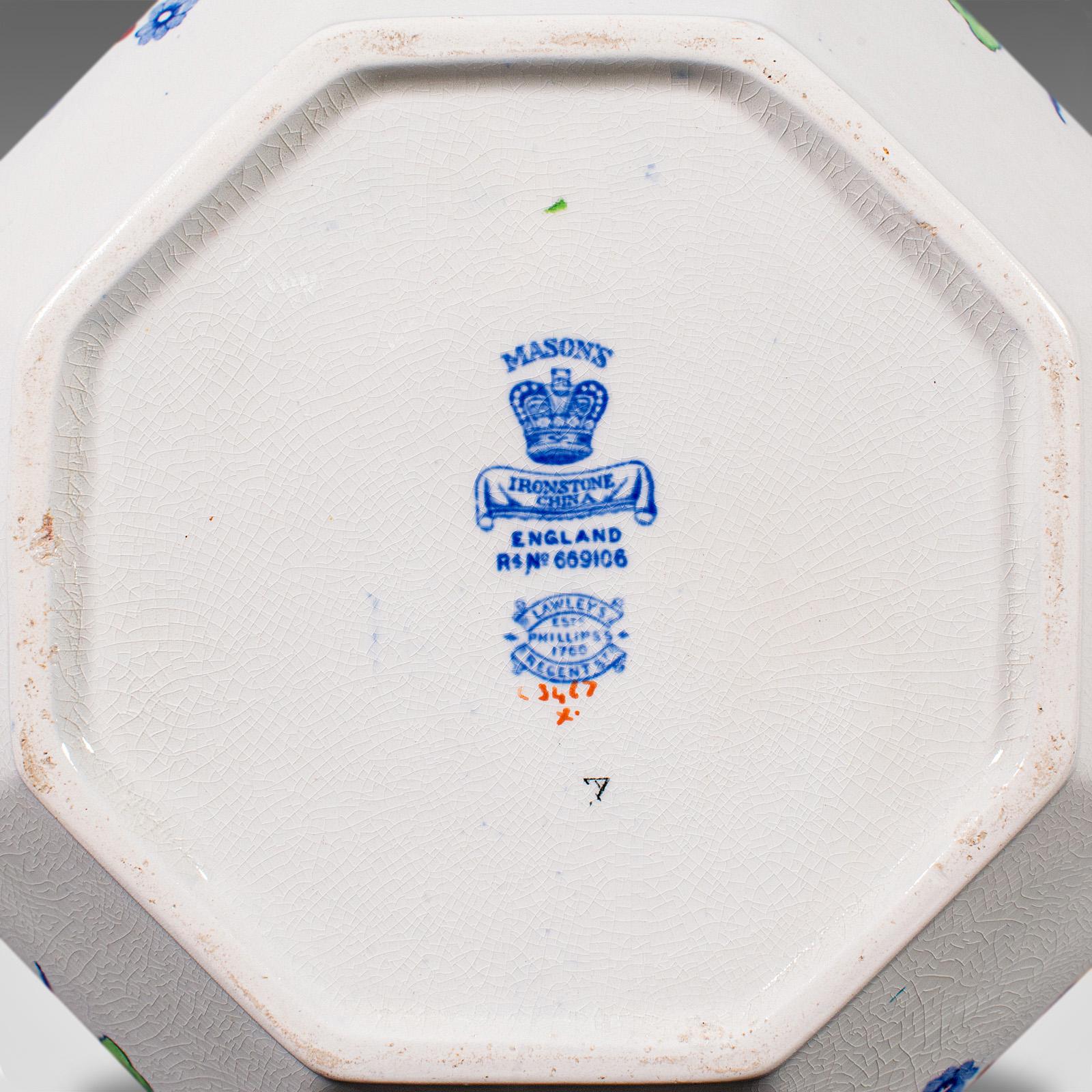 Grande brocca antica per versare la crema pasticcera, inglese, servitore da dessert in ceramica, vittoriana in vendita 5