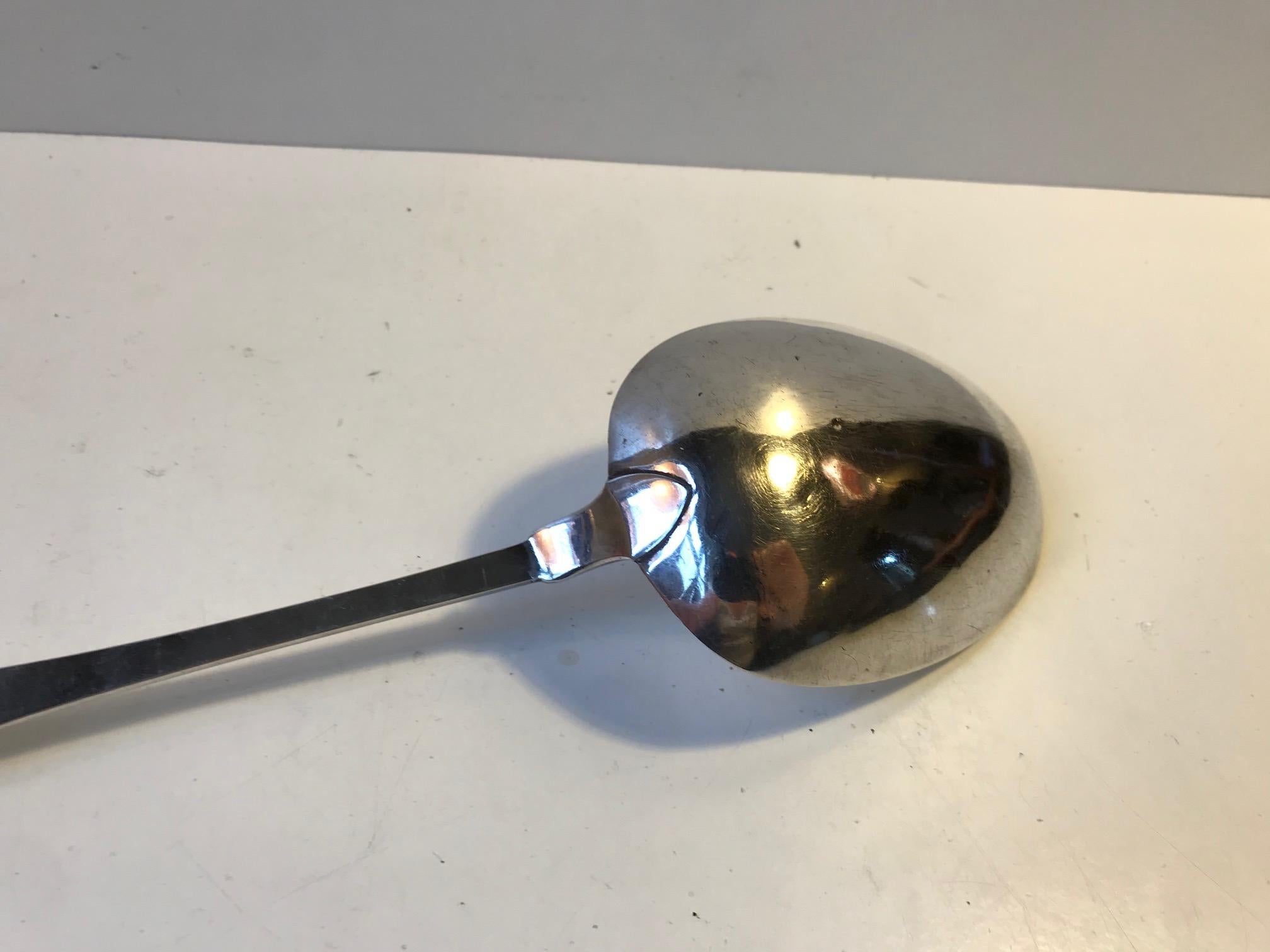 large silver spoon