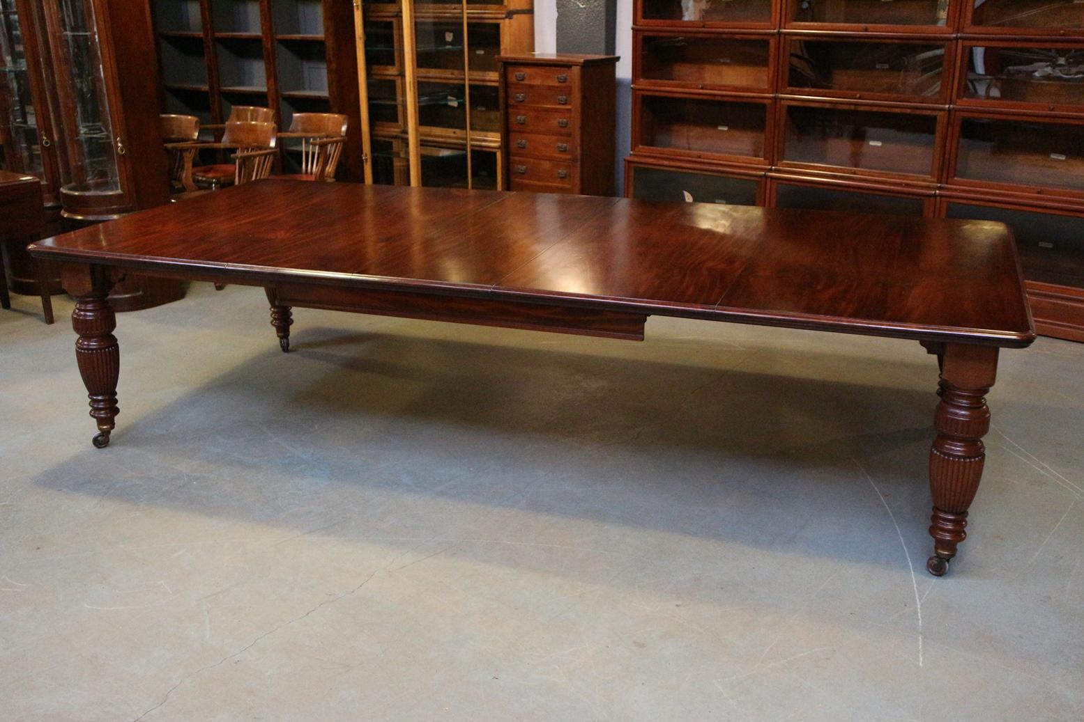 Large Antique Dining Room Table 2