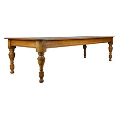 Large Antique Dining Table, English, Late Victorian, Oak, Seating 12, circa 1900