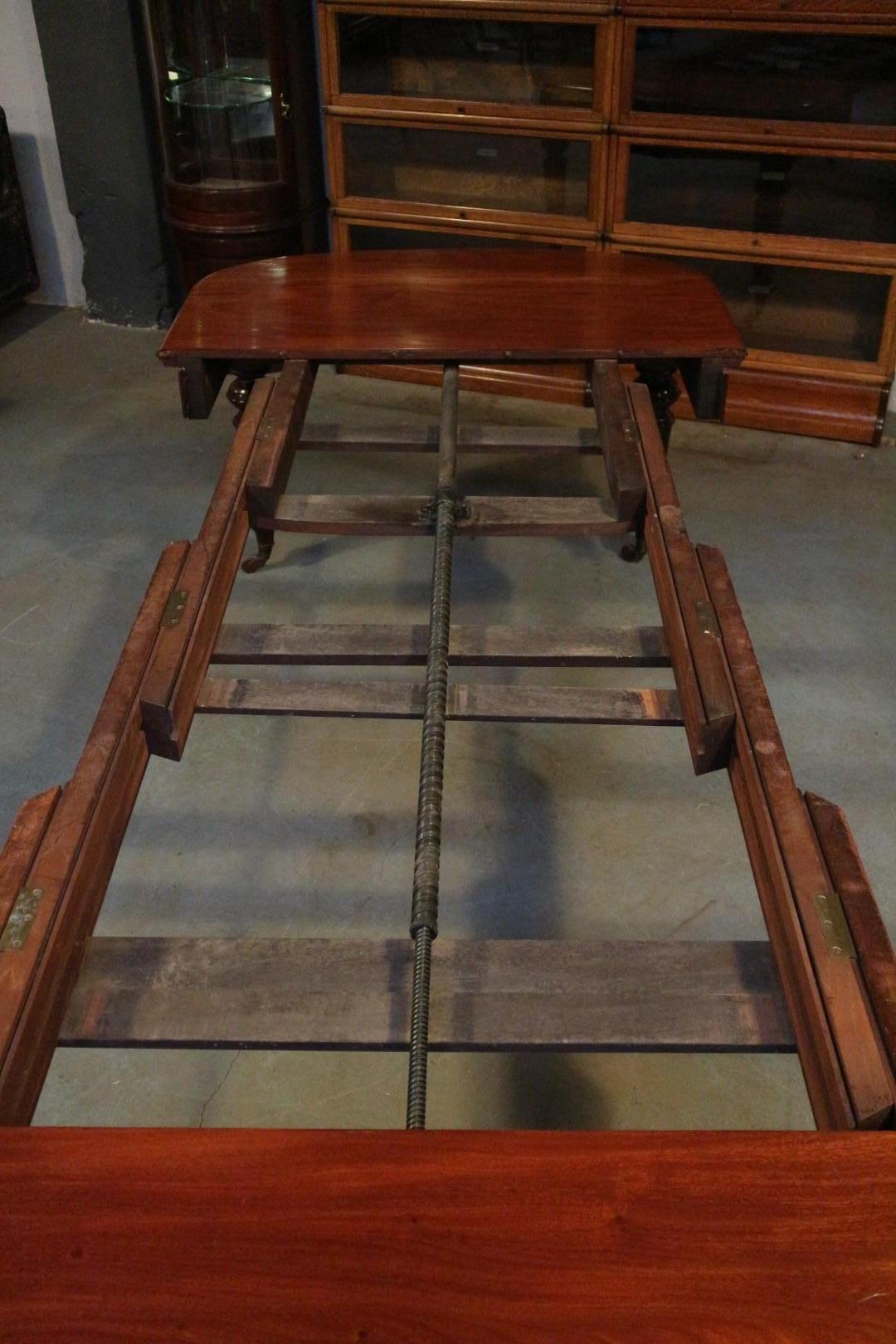 Large antique dining table 8